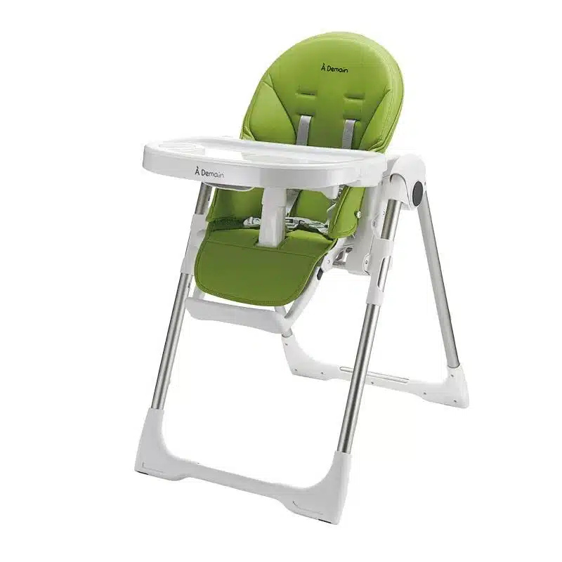 Chaise haute CLEO 3 en 1 Vert – A Demain