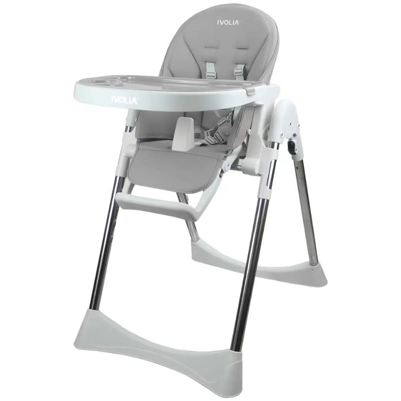 Chaise haute B1 Gris – IVOLIA