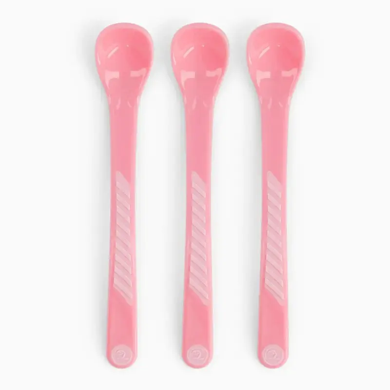 3x Cuillère d'Alimentation 4M+ Twistshake - Rose