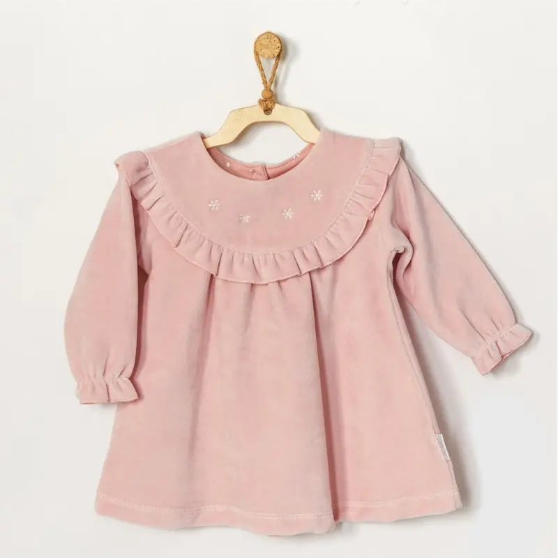 xx Andywawa AC22306 Robe bébé Robe velours bébé étoiles
