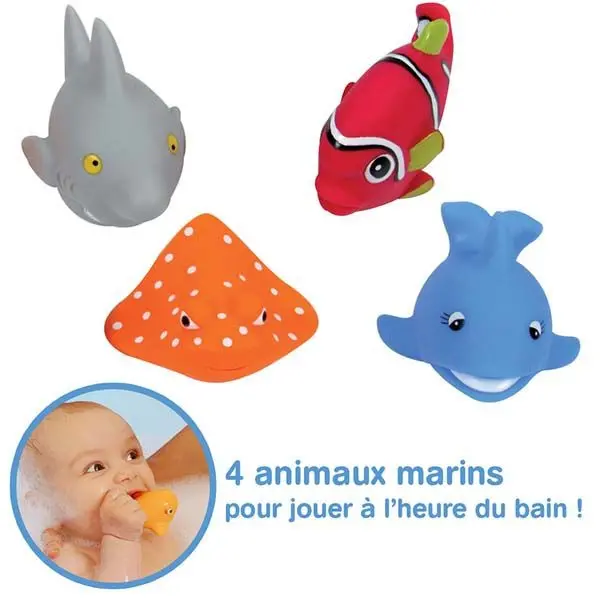 Aspergeurs Poisson  Jouets de Bain ludi