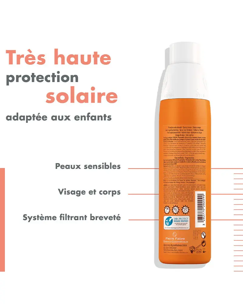 Avène Solaire Spray Enfant SPF50+ 200 ml