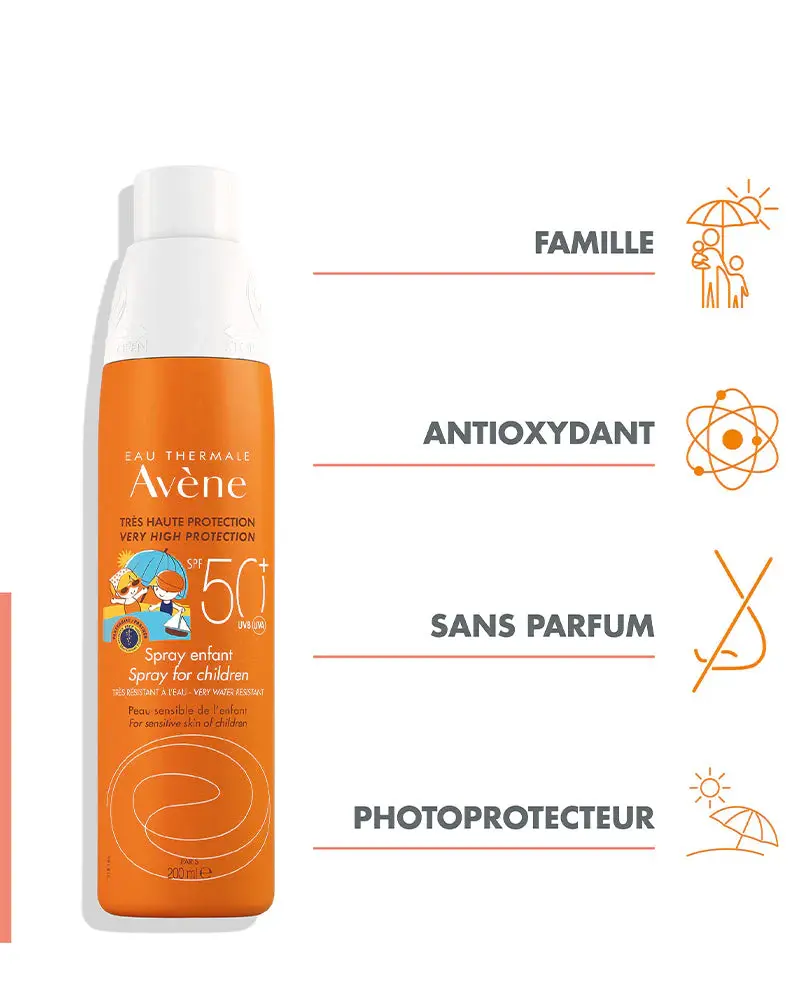 Avène Solaire Spray Enfant SPF50+ 200 ml