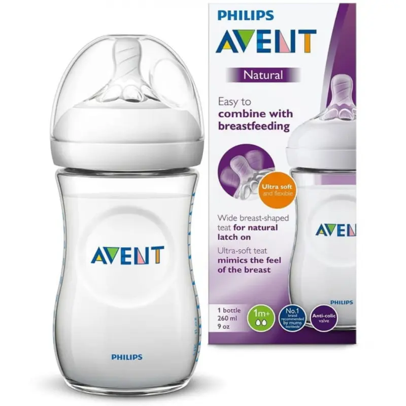 Avent Biberon Naturel +1m 260ml Scf033/17