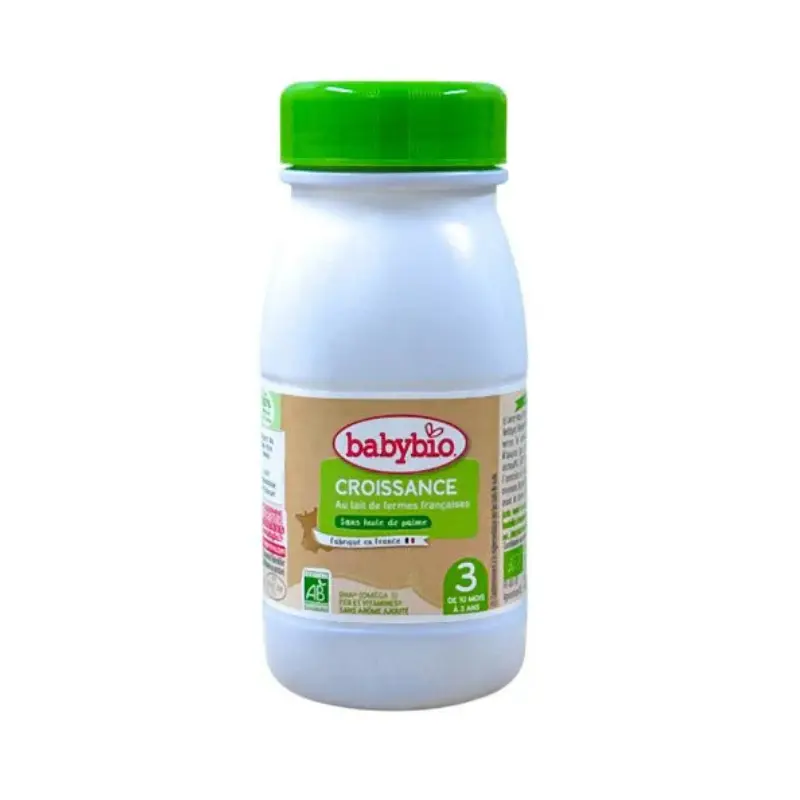 xx Babybio Lait Croissance Liquide - 3ème âge dès 10 Mois - 25Cl