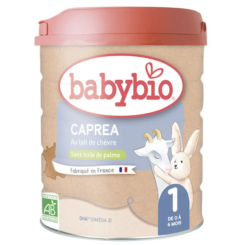 xx Babybio Lait en poudre 1er âge Caprea 1 au lait de chèvre 800g