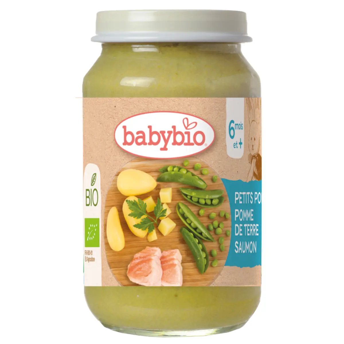 xx Babybio - Petits pois pommes de terre saumon