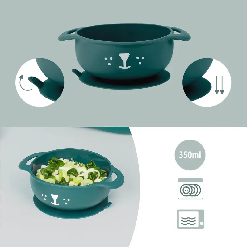 Babymoov Coffret Repas Bébé FIRST'ISY Renard - Bleu