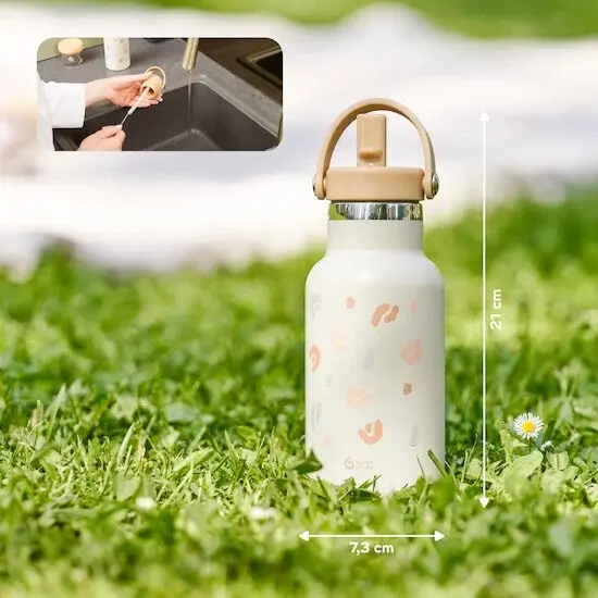 Babymoov Gourde Inox Little Explorer Ivory 350 ml