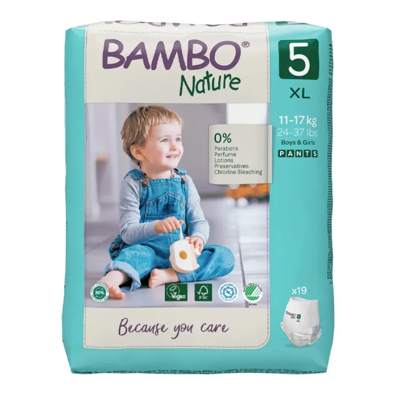 Couche Bambo Culotte d’apprentissage taille 5