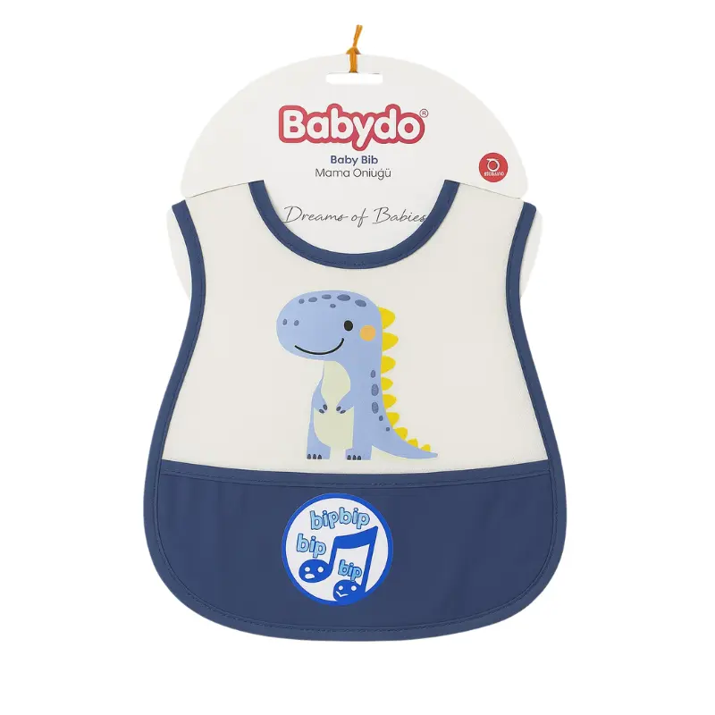 Bavoir avec pochette en coton – Babydo