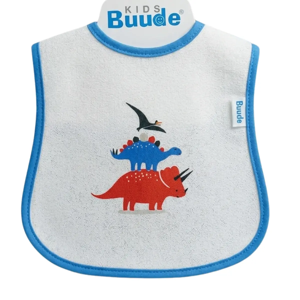 xx Bavoir Bébé Doux et Confortable Buude Bleu