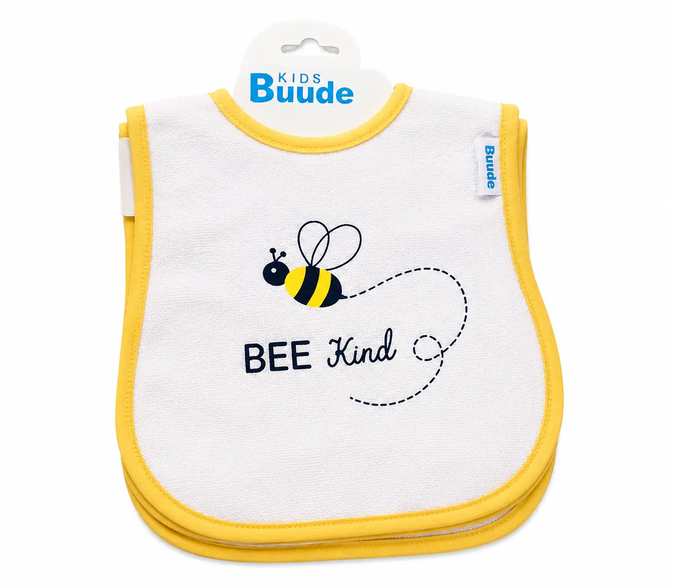 xx Bavoir Bébé Doux et Confortable Buude Jaune