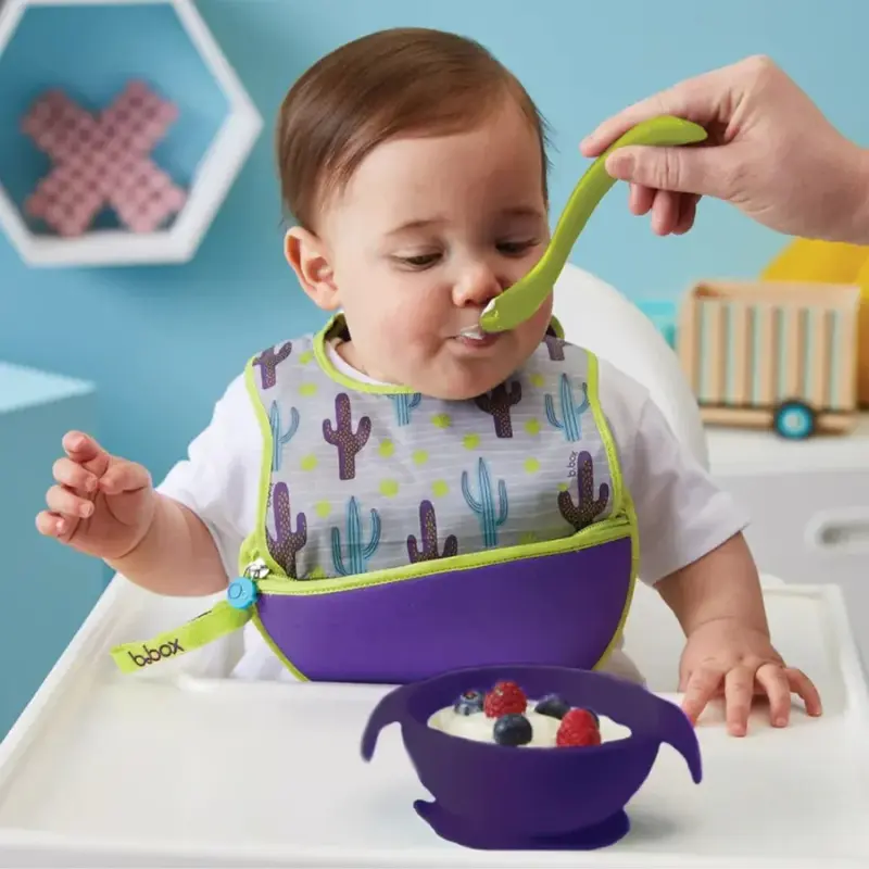 b.box Bol avec Cuillère en Silicone – Passion