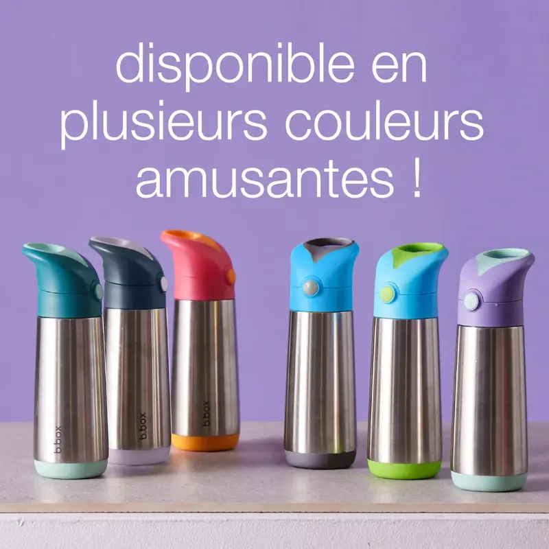 b.box Gourdes Isothermes 350ml - rose indigo