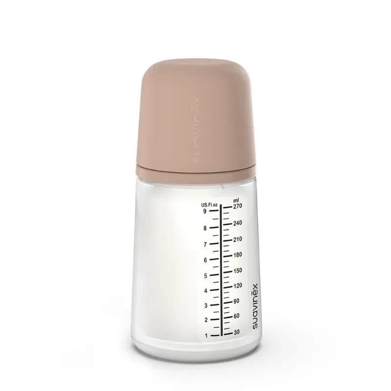 Biberon anti-colique Suavinex ZERO ZERO 270 ml à débit moyen (M)