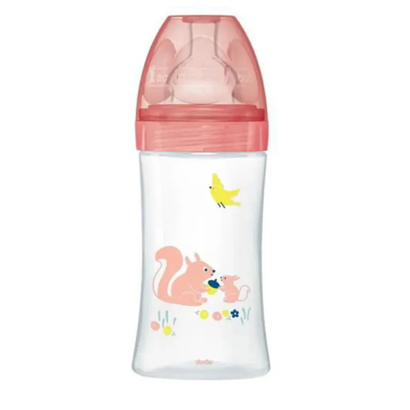 xx Biberon Dodie Anti-Colique Sensation+ 270ml (0-6m) - Jardin Rose
