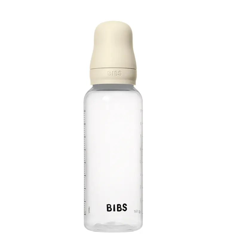 xx Biberons en Plastique sans BPA 270ml avec Tétine en Latex Débit moyen -Blush - BIBS