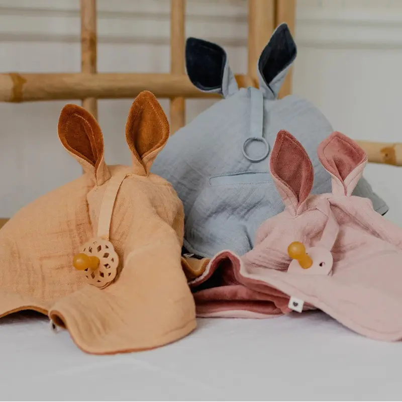 BIBS Doudou Kangaroo sable du désert
