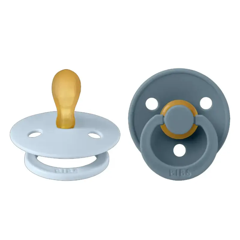 xx BIBS Lot de 2 Sucettes Symétrique - Sauge/Nuage - GLOW