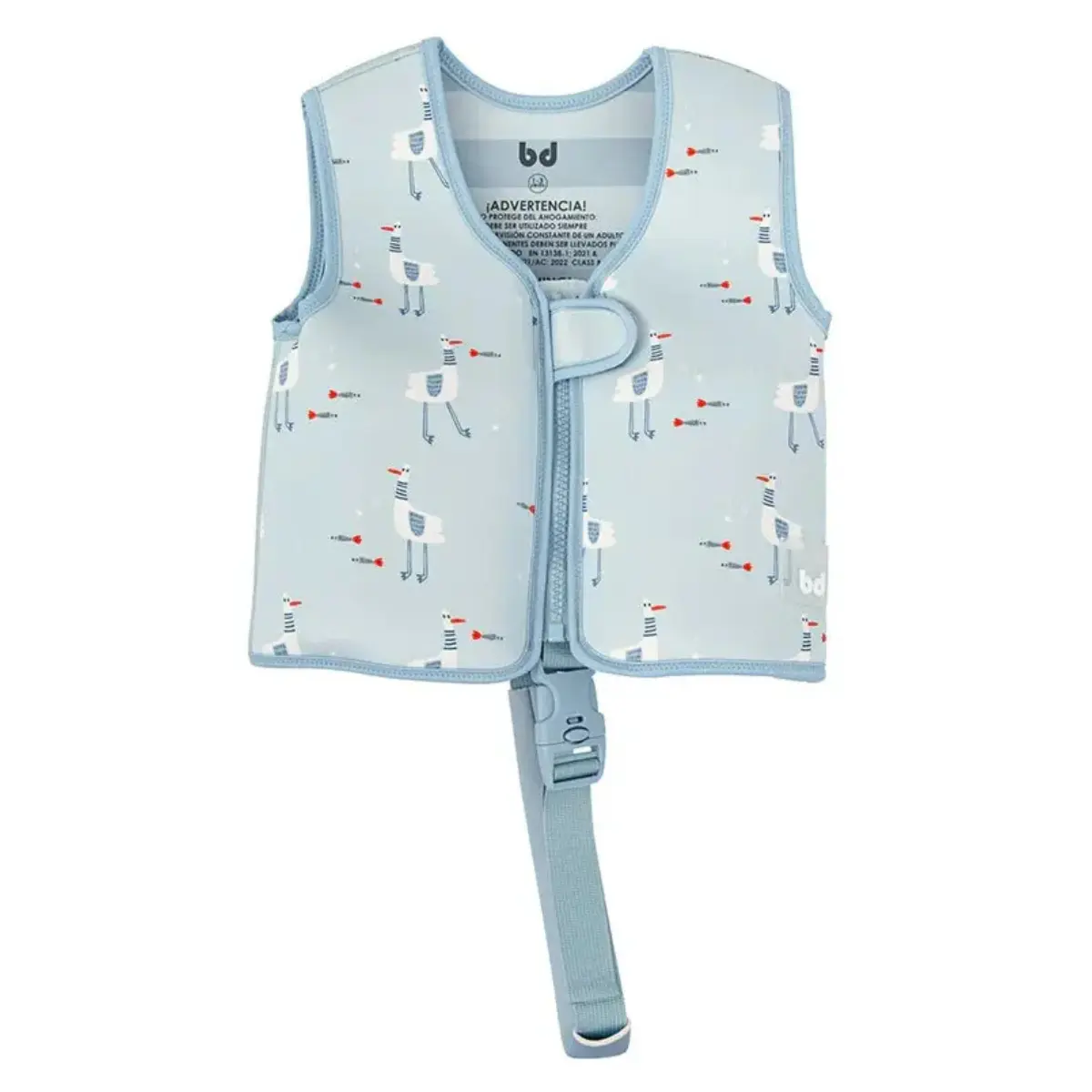 Bimbidreams Gilet de natation bébé anti-UV UPF 50+ 1-3 ans - Gavina Azul