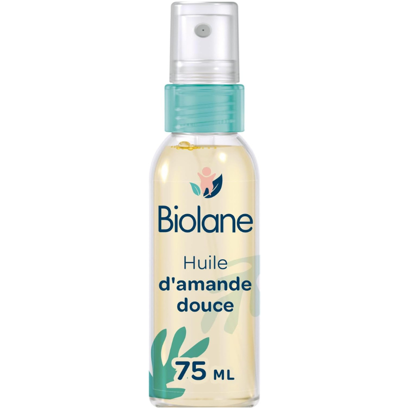 xx BIOLANE Huile d’Amande Douce Bébé 100ml Hydrate, Nourrit et Protège la Peau Fragile