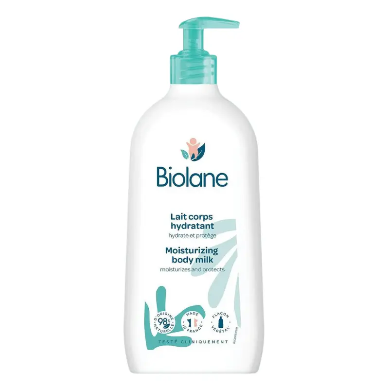 xx Biolane Lait Corporel Hydratant  350 ml – Soin Doux et Nourrissant pour la Peau de Bébé