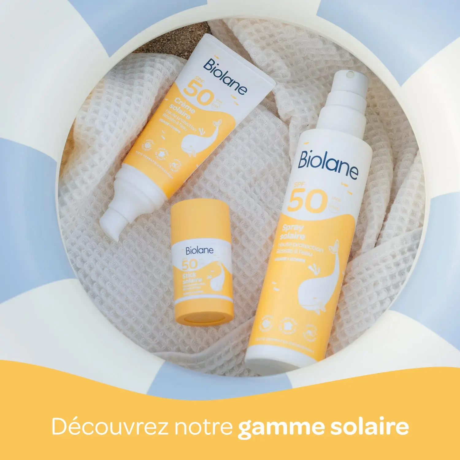 Biolane Spray solaire SPF50 Visage & Corps 200ml