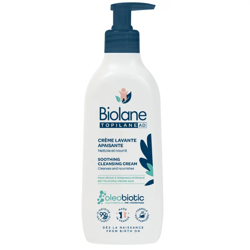 xx BIOLANE Topilane AD Crème Lavante Apaisante 350ml Peaux Très Sèches et à Tendance Atopique