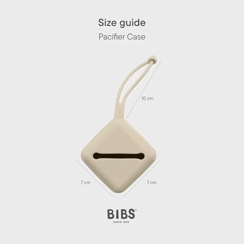 Boîte pour sucettes de BIBS – Steel Blue