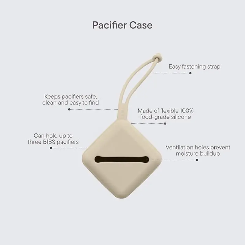 Boîte pour sucettes de BIBS – Vert Pine