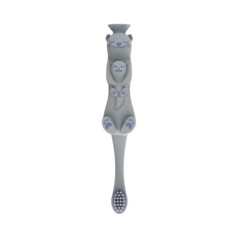Brosse à dents pour tout-petits Dr. Brown’s – loutre – paquet de 1