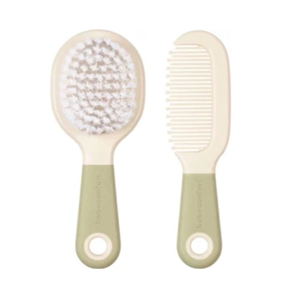 Brosse et peigne avec miroir bébéconfort