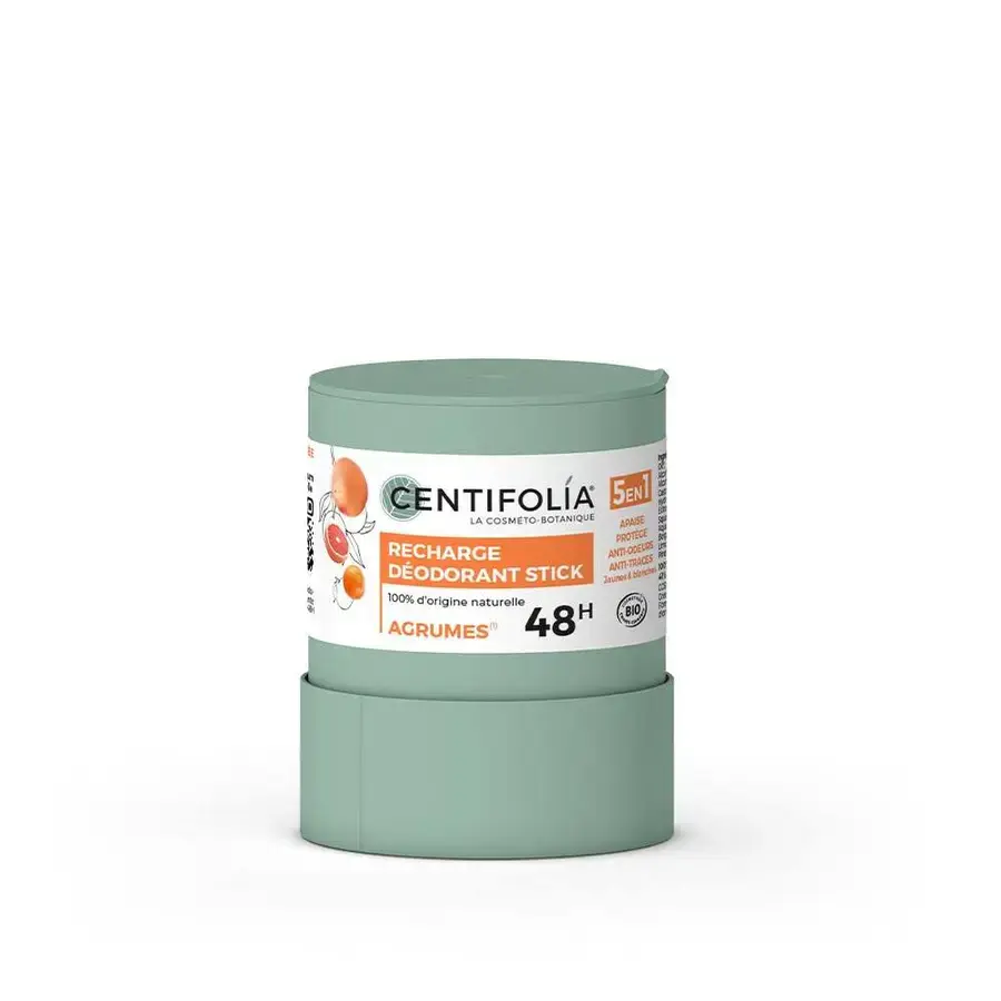 Centifolia Recharge Déodorant Stick 48h - Agrumes