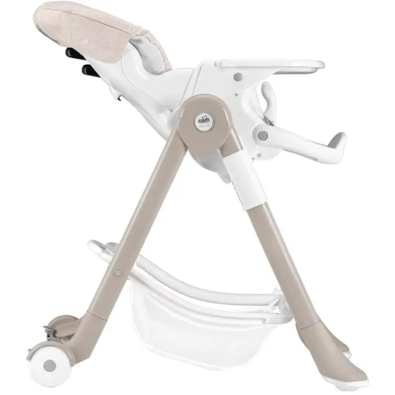 Chaise Haute Bébé Confortable et Réglable avec Plateau Amovible – Motif Ourson CAM Baby Bear