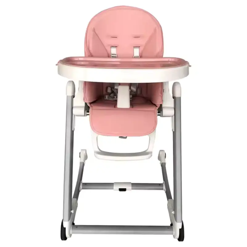 xx Chaise haute écologique IVOLIA Rose