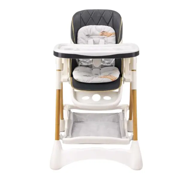 Chaise haute Évolutive Pliable et Portable  Multifonctionnelle , Bascule de 1 à 4+ Ans