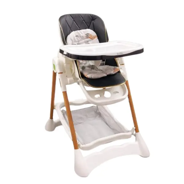 Chaise haute Évolutive Pliable et Portable  Multifonctionnelle , Bascule de 1 à 4+ Ans