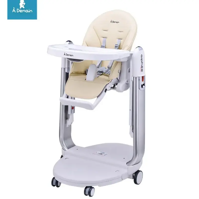 xx Chaise haute multifonctionnelle 3 en 1 beige – A Demain