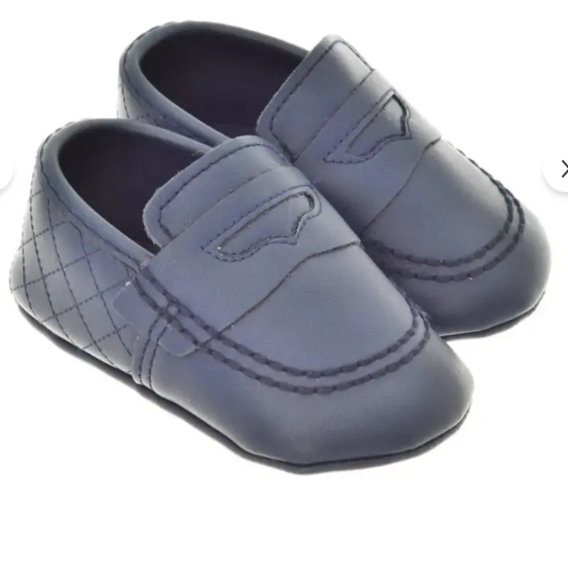 Chaussons bébé bleu marine Freesure