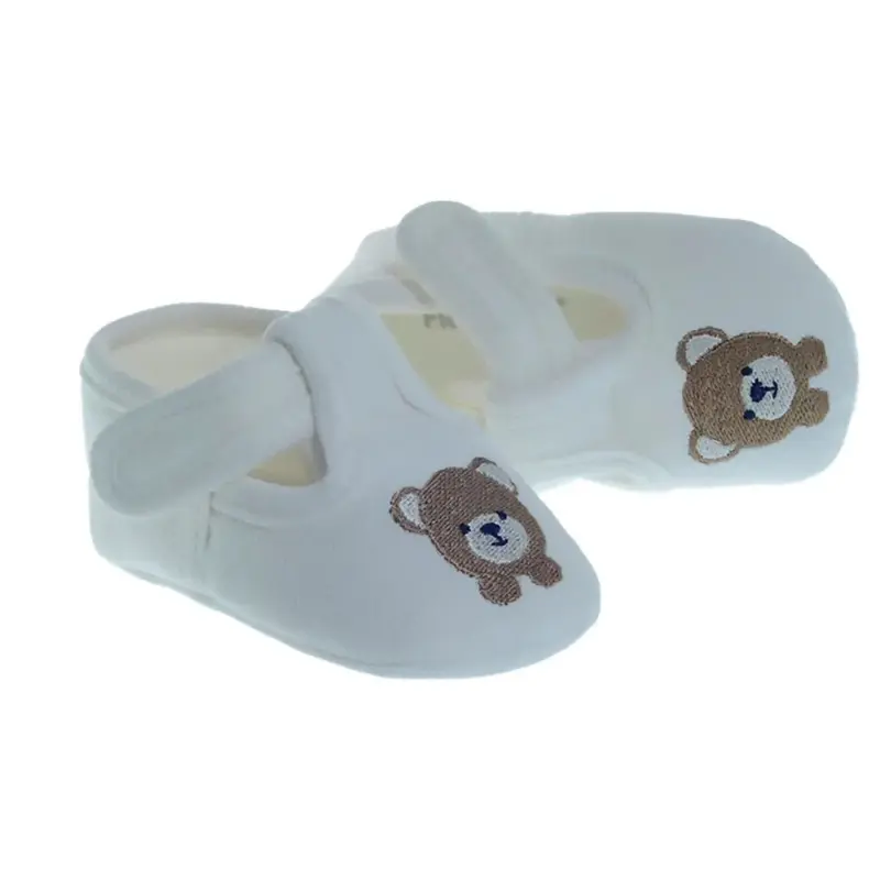 Chaussons bébé garçon Freesure 241324 écrus