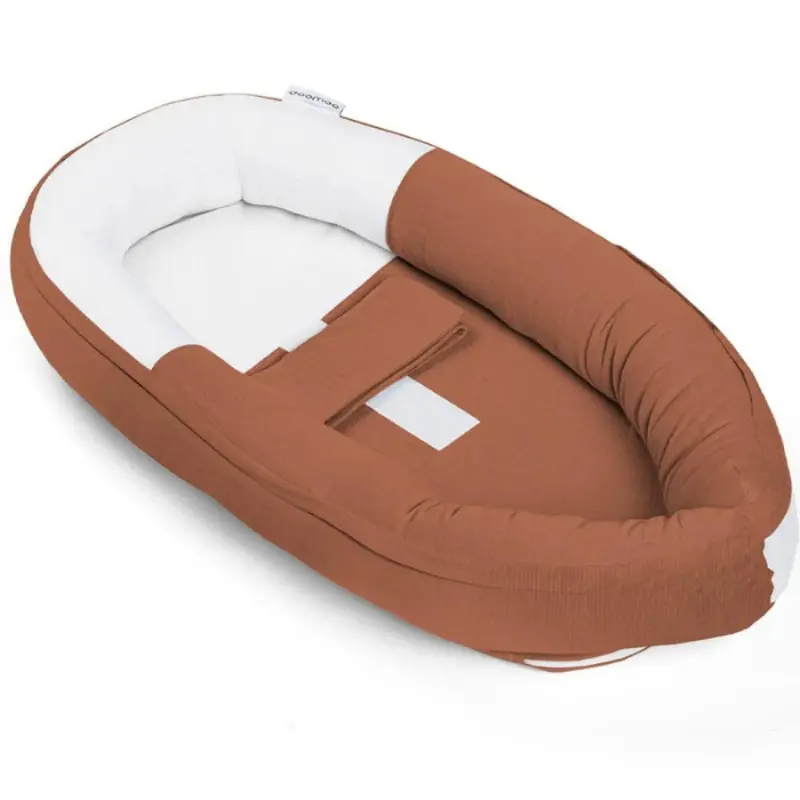 xx Cocoon Réducteur De Lit Tetra Jersey Terracotta Doomoo