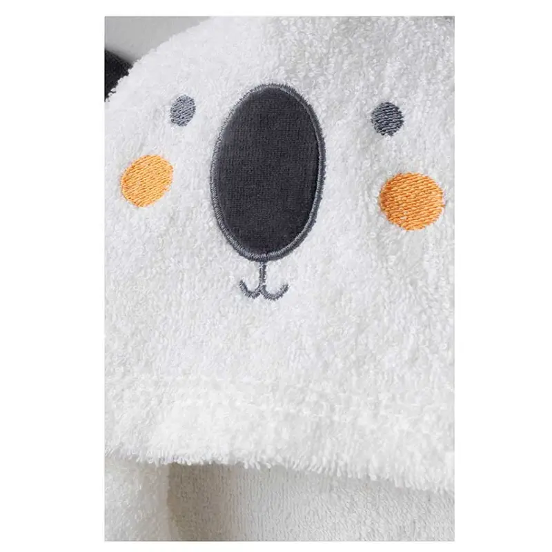 Coffret de 5 serviettes pour bébé, motif koala
