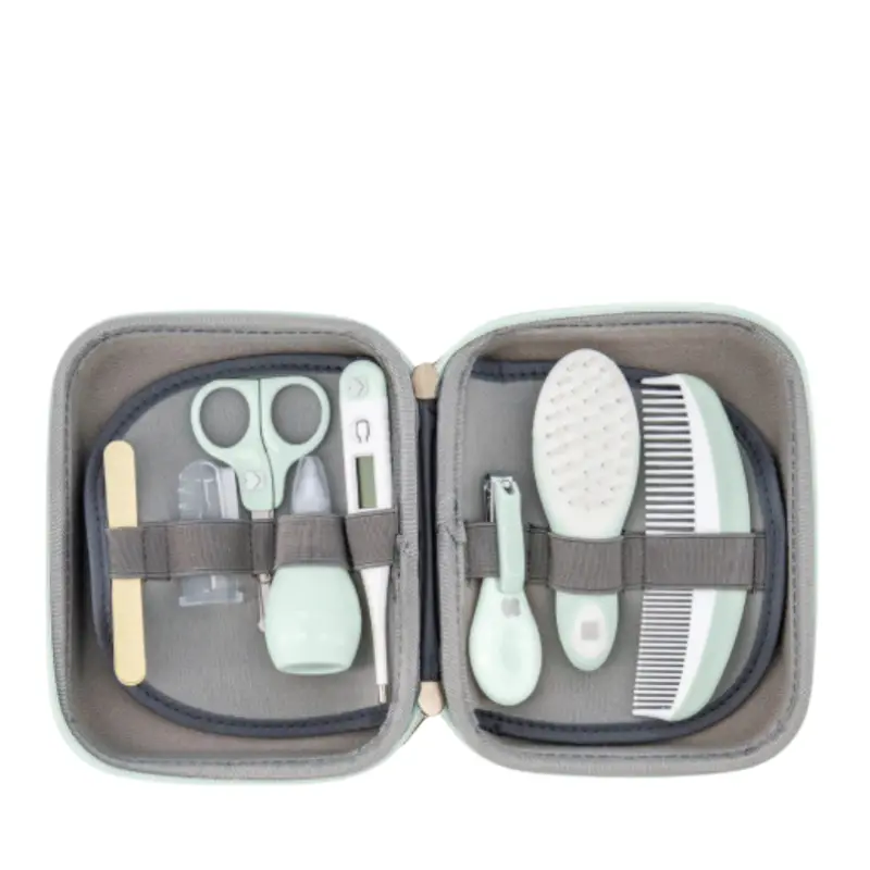 xx Coffret de toilette Menthe 8 pièces – KikkaBoo