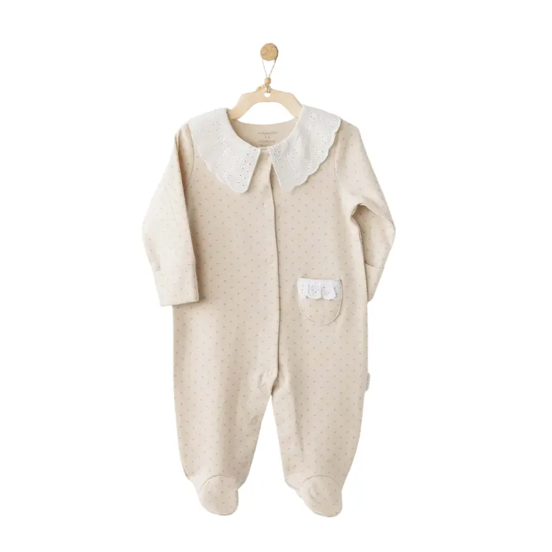 Combinaison Andywawa AC26045 – You Are Special – Beige en Coton Doux pour Bébé