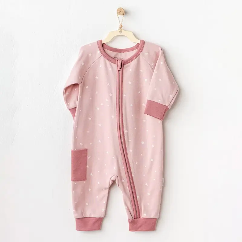 xx Combinaison bébé rose Andywawa