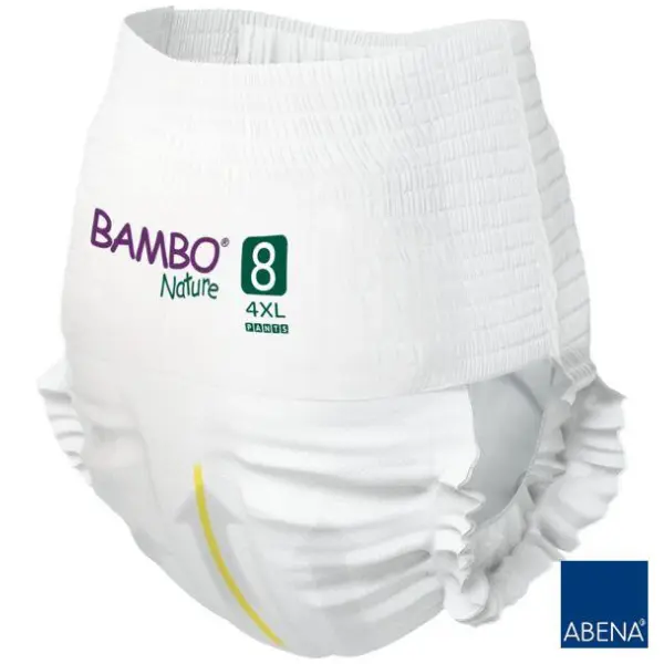 Couches-culottes Bambo Nature 8 pour enfants (19+ kg, 16 pièces)