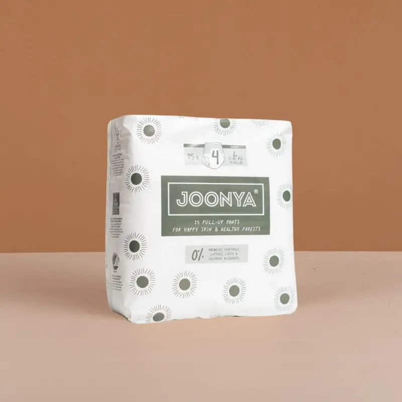 Couches Joonya Pull-Up Pants pour bébé, taille 4 L (7-12 kg)
