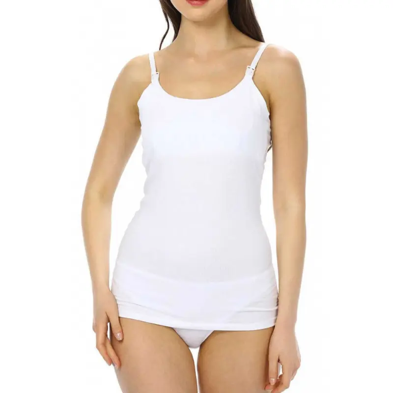 Débardeur d’allaitement Imer Lingerie – Blanc