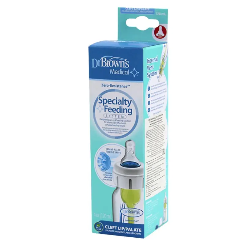 Dr. Brown's Biberon Pour Système d'Alimentation Spécialisé avec Tétine L1 - 250ml